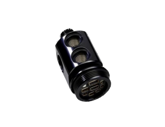 Black electroplated and electrophoresed precision CNC component